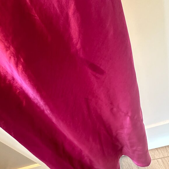 Line & Dot Makena satin dress Large Pink - Picture 7 of 7